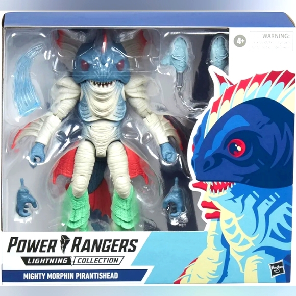 Power Rangers Lightning Collection Mighty Morphin Pirantishead Action Figure NEW - Picture 2 of 7
